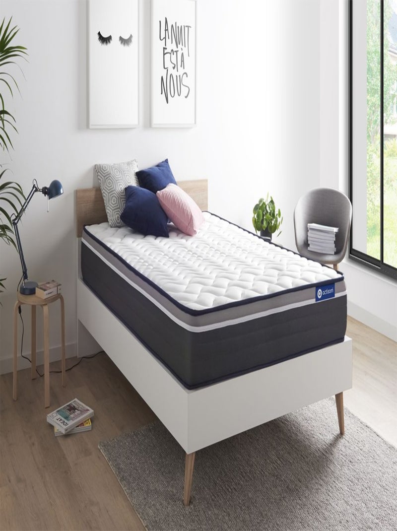 Matelas Latex et mémoire de forme Actilatex plus Blanc - Kiabi