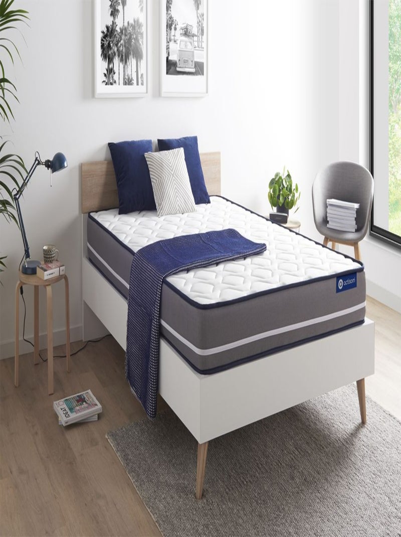 Matelas Latex et mémoire de forme Actilatex pur Blanc - Kiabi