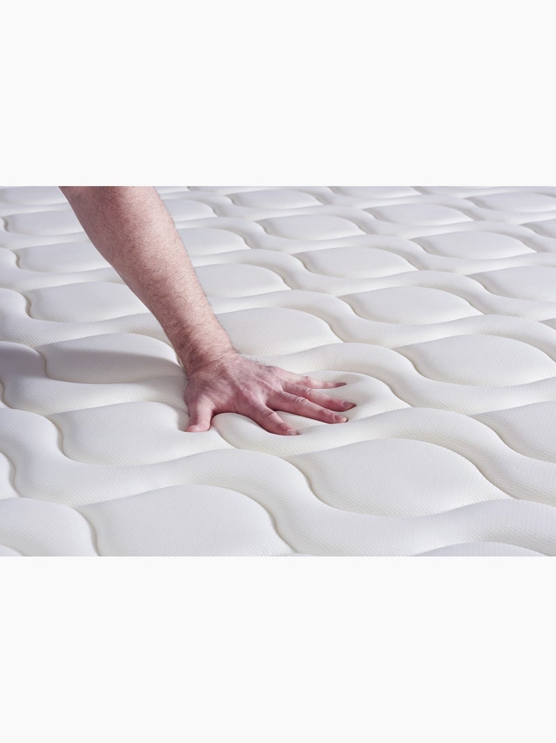 Matelas Latex et mémoire de forme Actilatex sleep Blanc - Kiabi