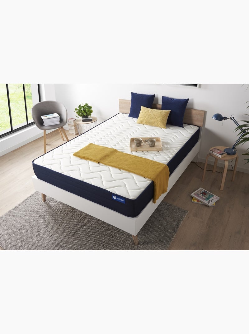 Matelas Latex et mémoire de forme Actilatex sleep Blanc - Kiabi