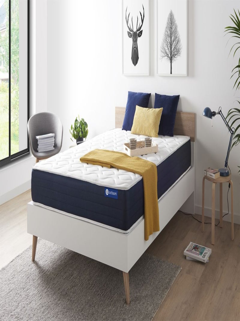 Matelas Latex et mémoire de forme Actilatex sleep Blanc - Kiabi