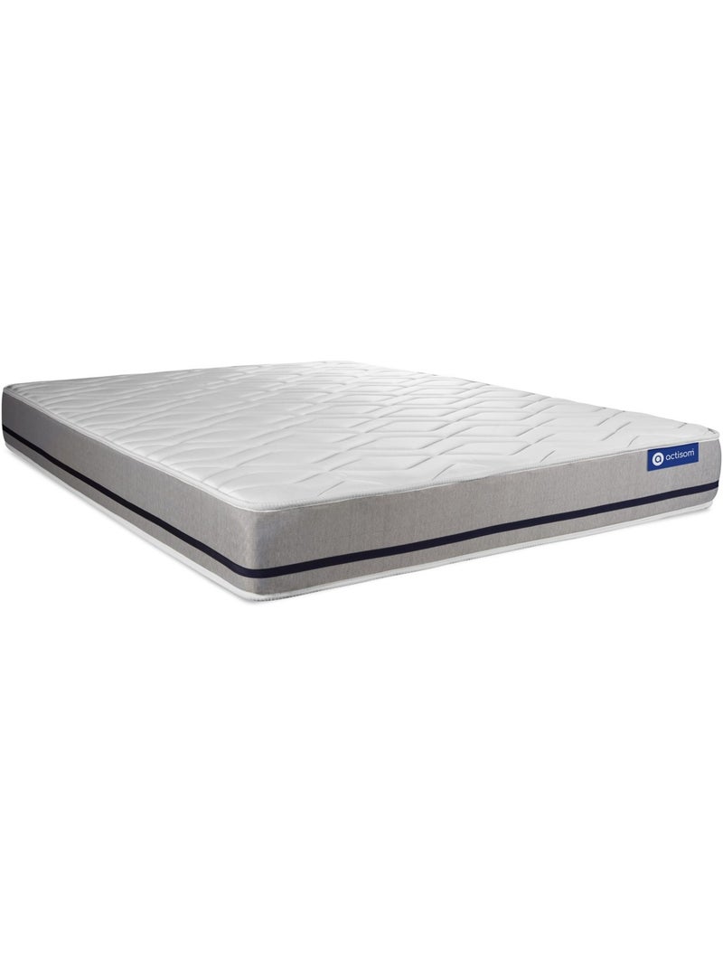 Matelas Latex et mémoire de forme Actilatex soft Blanc - Kiabi