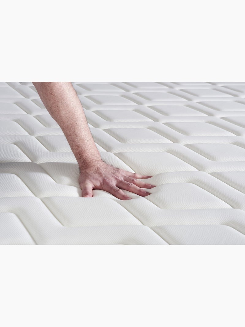 Matelas Latex et mémoire de forme Actilatex soft Blanc - Kiabi