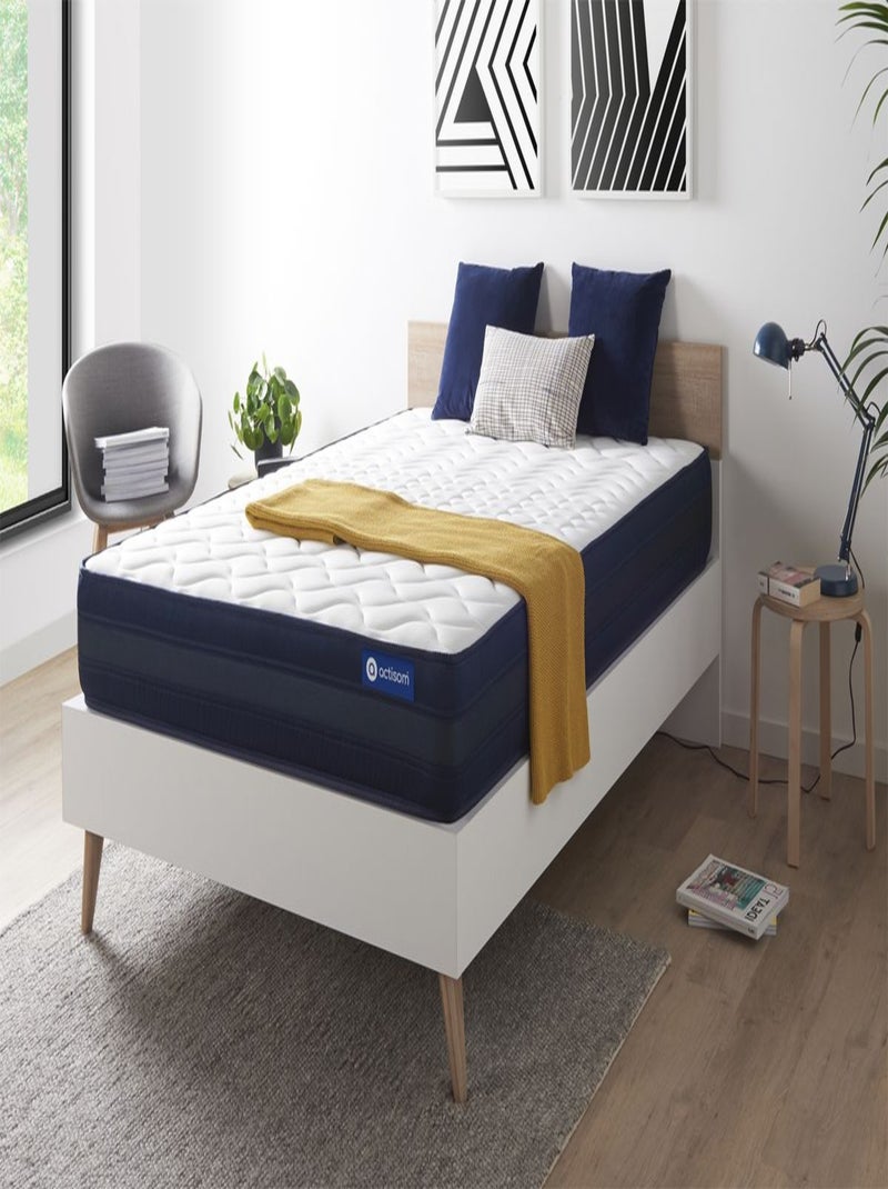 Matelas Latex et mémoire de forme Actilatex tech Blanc - Kiabi