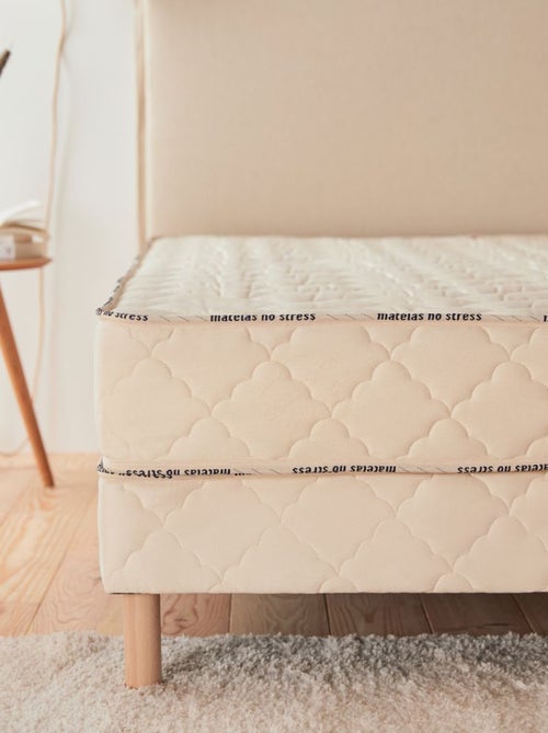 Matelas latex ferme 5 zones épais - 21 cm - Kiabi