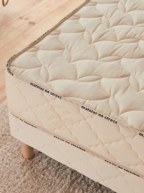 Matelas latex ferme 5 zones épais - 21 cm - Kiabi