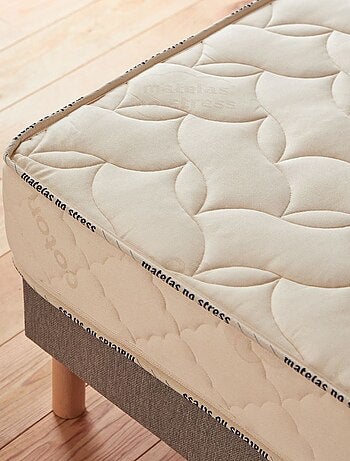 Matelas latex ferme coton bio 3 zones de confort - 18 cm