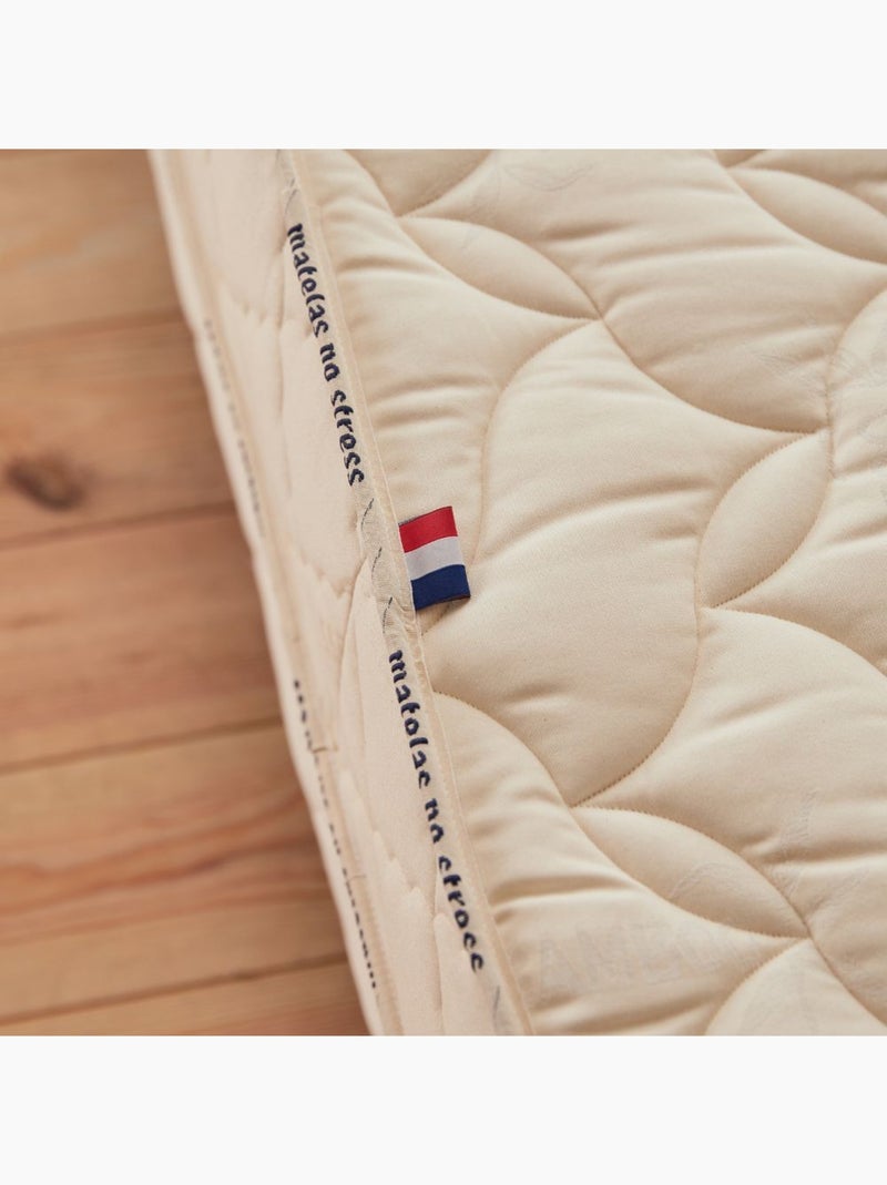 Matelas latex souple 5 zones épais - 21 cm Blanc - Kiabi