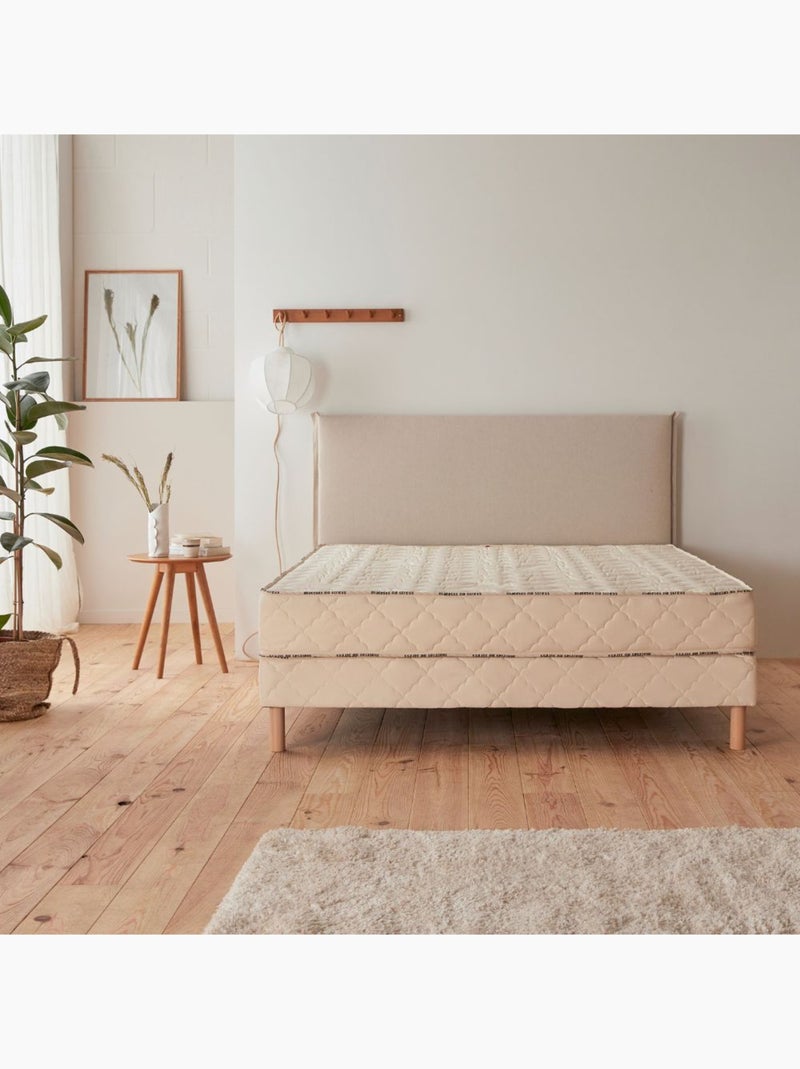 Matelas latex souple 5 zones épais - 21 cm Blanc - Kiabi