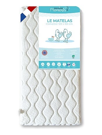 Matelas lit bébé 60x120 cm - Climatisé