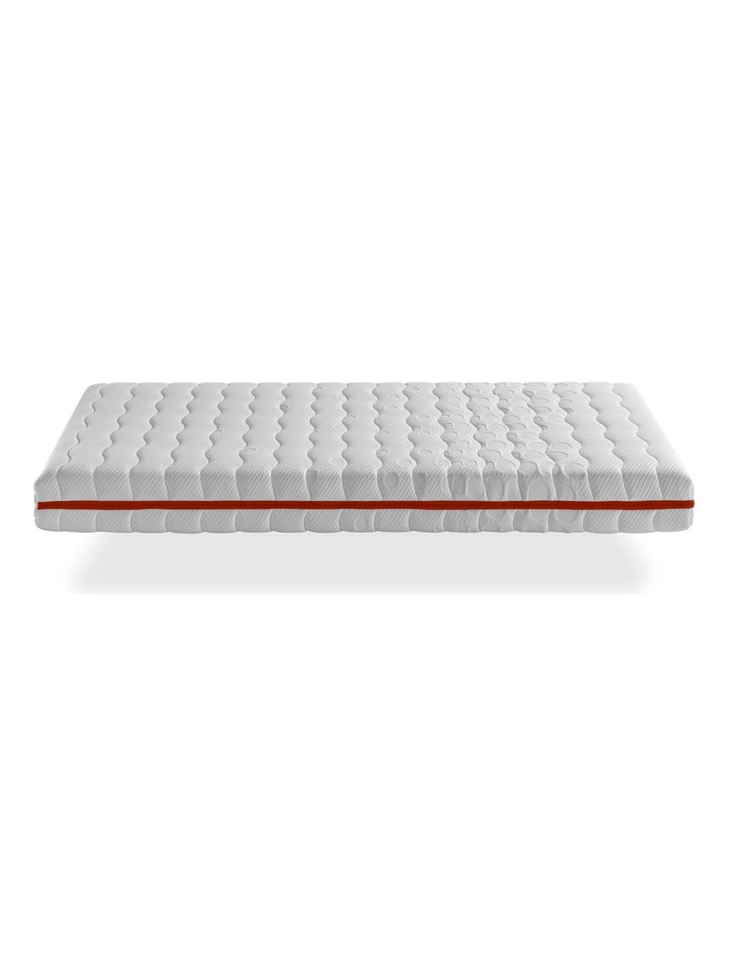 Matelas  LIT ENFANTS Epaisseur 18 CM GEA VISCO Mousse à mémoire,Dehoussable Blanc - Kiabi