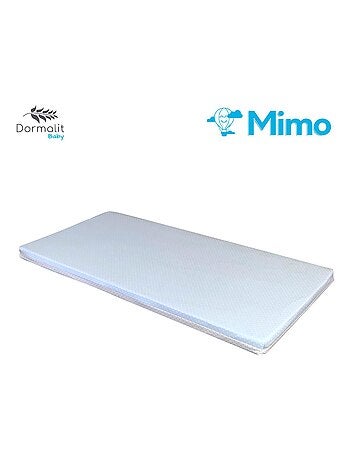 Matelas lit parapluie ROSE - lit de Voyage Déhoussable, lavable et facile à transporter