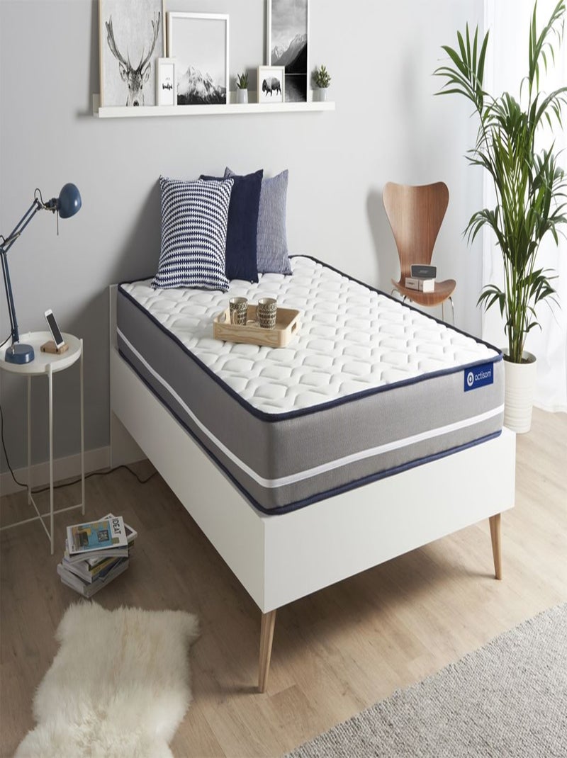 Matelas Mémoire de forme Actimemo pur Blanc - Kiabi