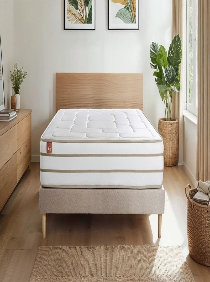 Matelas Mémoire de forme Le Douillet Blanc - Kiabi