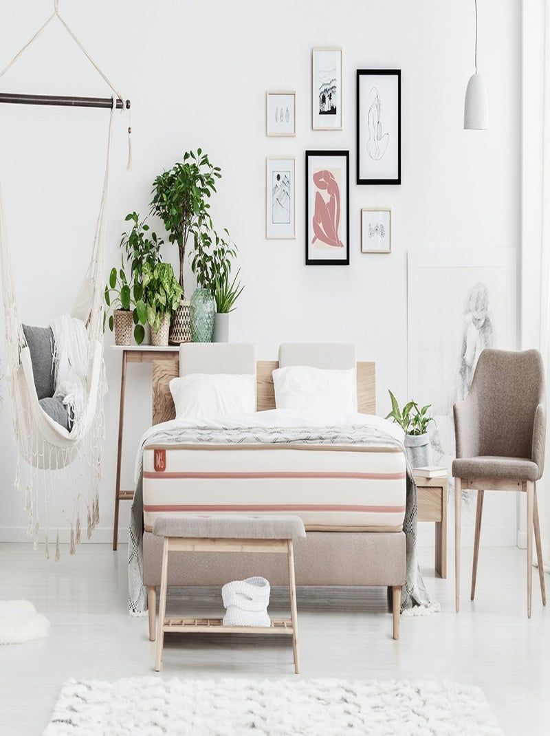 Matelas Mémoire de forme Le Doux Blanc - Kiabi