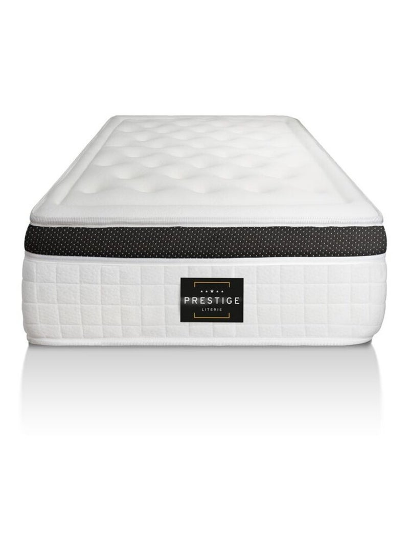 Matelas Mémoire de forme Privilège Blanc - Kiabi