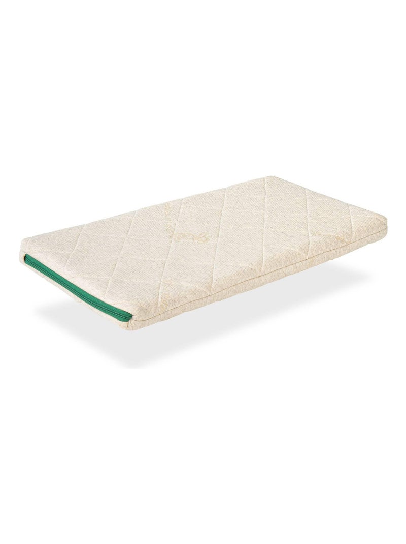 Matelas Mini Berceau  EKO MINI BUNNY. Epaisseur 7 Noyaux en mousse et Coco Naturel Marron clair - Kiabi