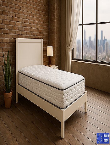 Matelas Mousse - Ferme - Réversible - Côté Été/hiver - H25 Cm - Dagostino Home
