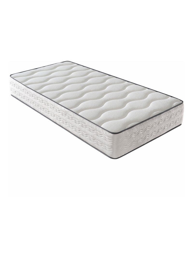 Matelas Mousse - Ferme - Réversible - Côté Été/hiver - H25 Cm - Dagostino Home Blanc - Kiabi
