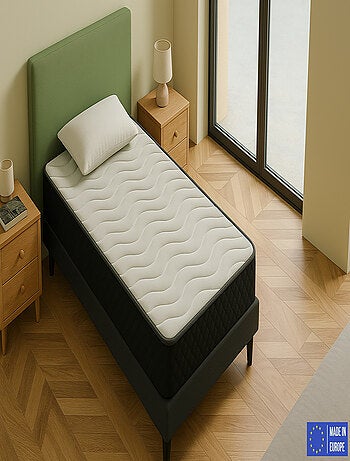 Matelas Mousse - Ferme - Réversible - Côté Été/hiver - H30 Cm - Dagostino Home