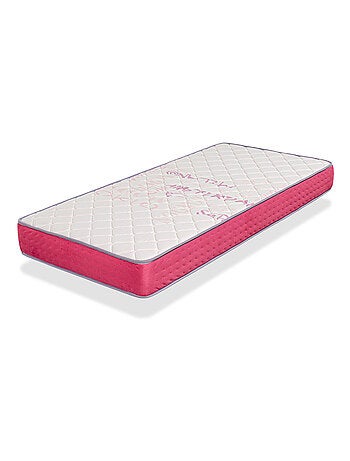 Matelas mousse à memoire de forme ‘AROA VISCO’ épaisseur 18 cm rose