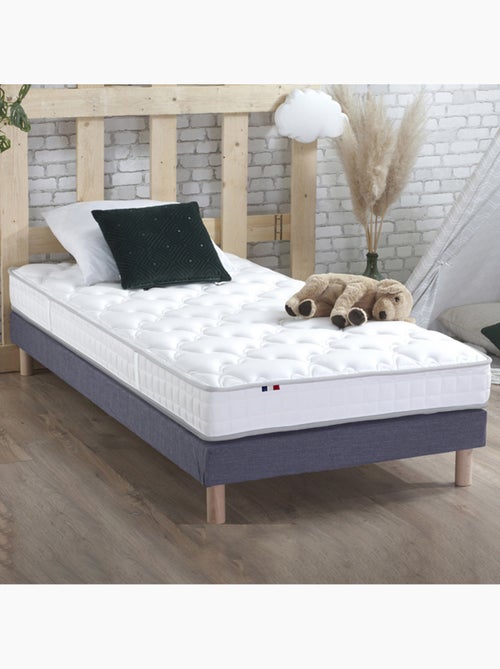 Matelas Mousse à Mémoire de forme et mousse HR ZENITH Made in France - Kiabi Matelas Mousse à Mémoire de forme et mousse HR ZENITH Made in France - Kiabi