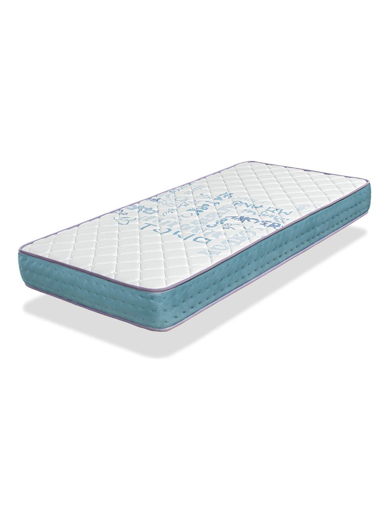 Matelas mousse à memoire de forme ‘RYO VISCO’ épaisseur 18 cm bleu N/A - Kiabi