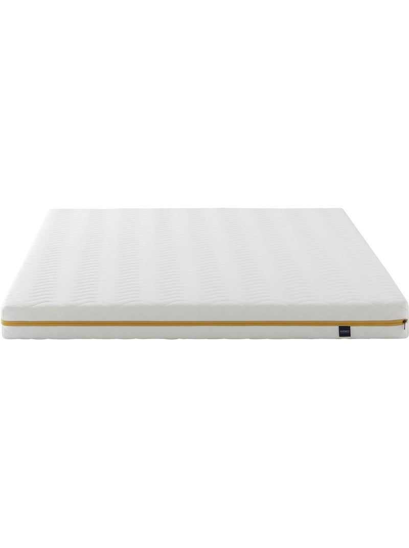 Matelas mousse Aurore 200 - Someo Blanc - Kiabi