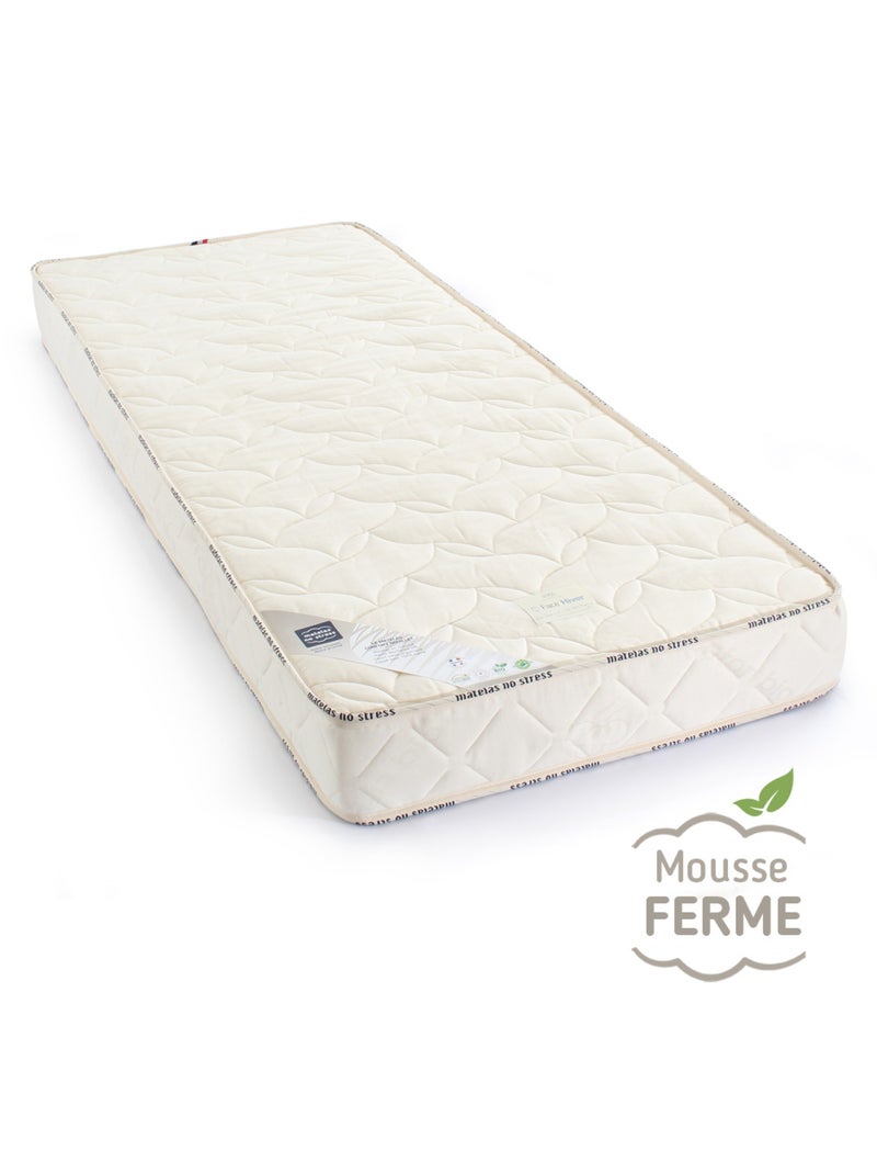 Matelas Mousse Essentiel Bio Ferme Blanc - Kiabi