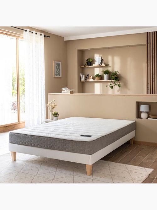 Matelas mousse et latex 19 cm Aisance 2.0 - Terre de Nuit - Kiabi