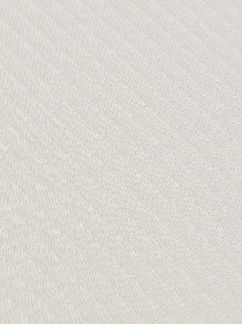 Matelas mousse évolutif 90x140 à 90x190 - Someo Blanc - Kiabi