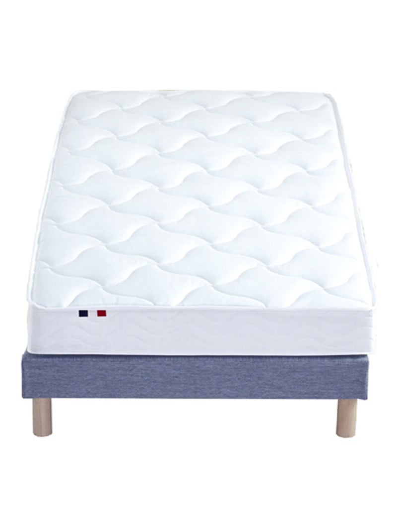 Matelas Mousse ferme réversible ALTO Made in France Blanc - Kiabi