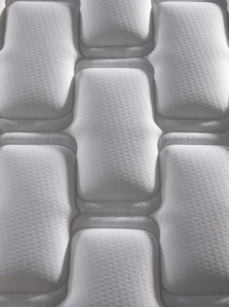 Matelas Mousse Haute Résilience CIRRUS Made in France Blanc - Kiabi