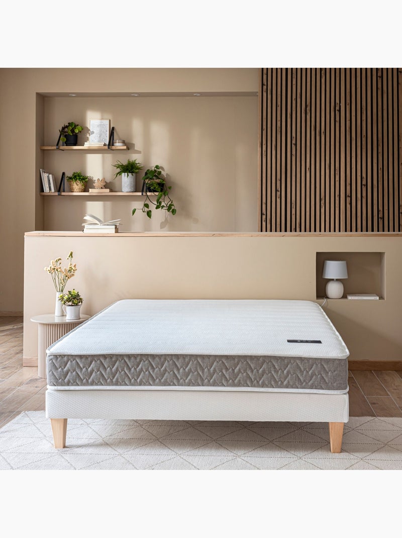 Matelas mousse HR et mémoire de forme 18 cm Absolu 2.0 - Terre de Nuit N/A - Kiabi