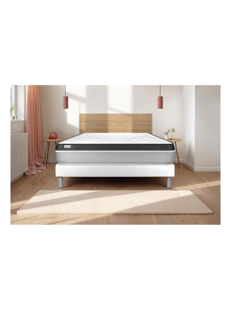 Matelas Mousse polyuréthane à mémoire de forme VITAL ERGO Blanc - Kiabi