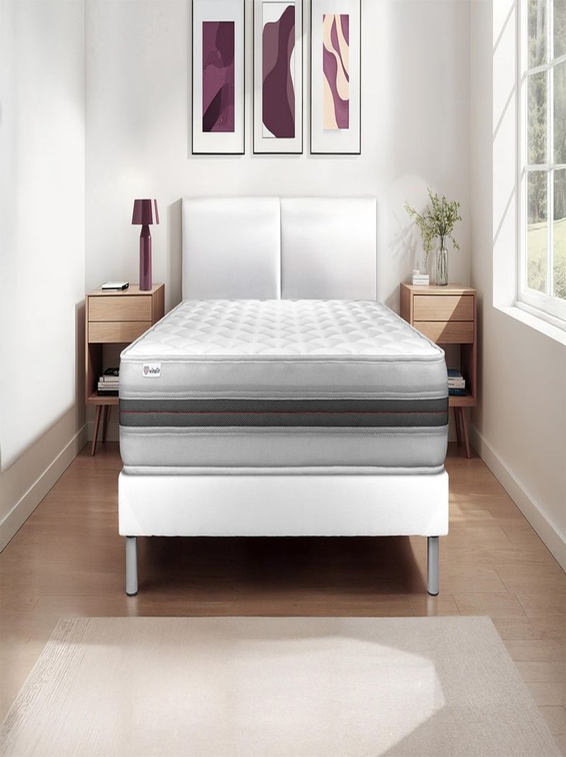 Matelas Mousse polyuréthane à mémoire de forme VITALMEMO BACK Blanc - Kiabi