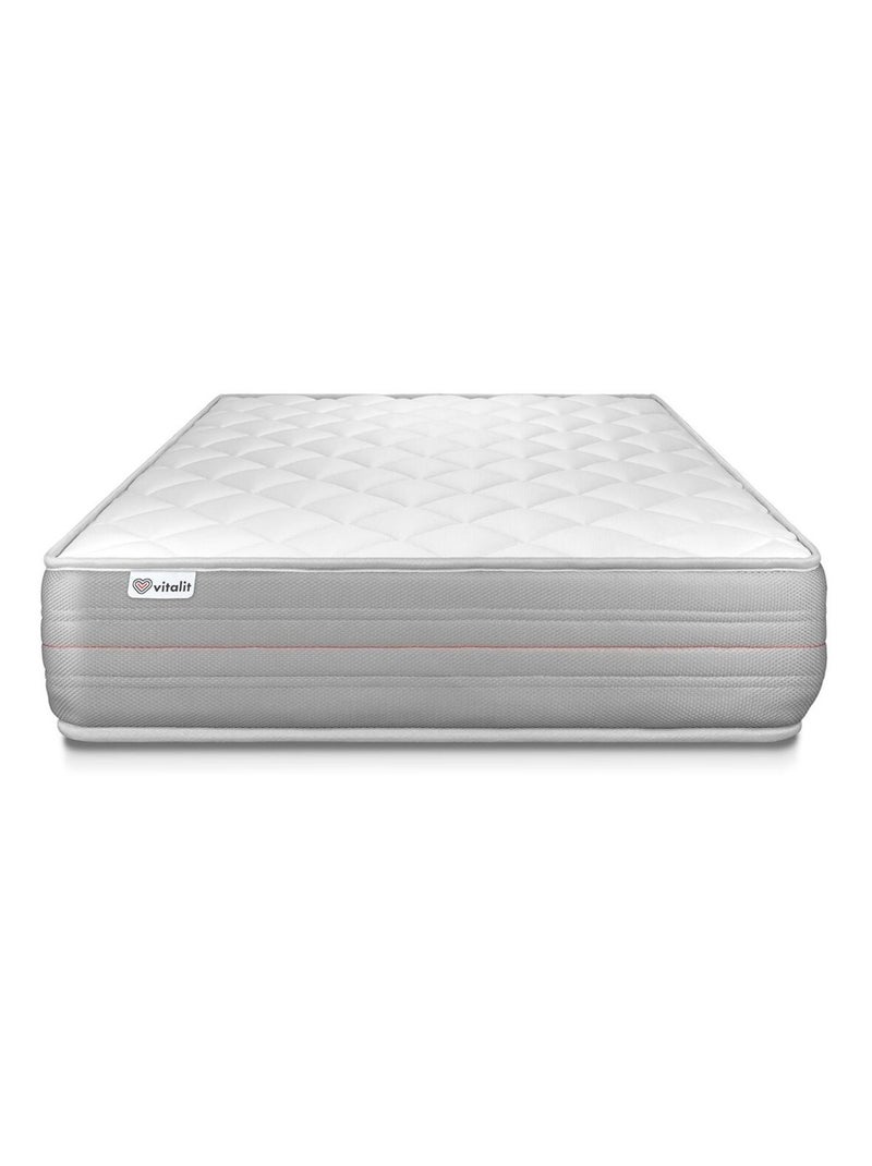 Matelas Mousse polyuréthane à mémoire de forme VITALMEMO Blanc - Kiabi