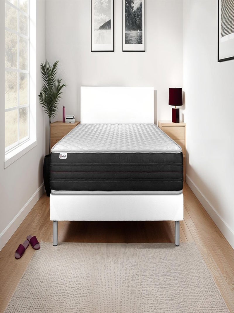 Matelas Mousse polyuréthane à mémoire de forme VITALMEMO ONE Blanc - Kiabi