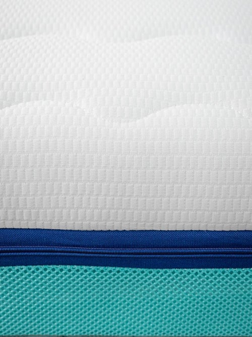 Matelas mousse ‘PROMO BASIC’ épaisseur 13 cm déhoussable ergonomique - Kiabi