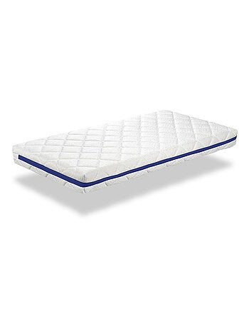 Matelas mousse respirante HERMES, Epaisseur 11 CM, Dehoussable, ergonomique et adaptable