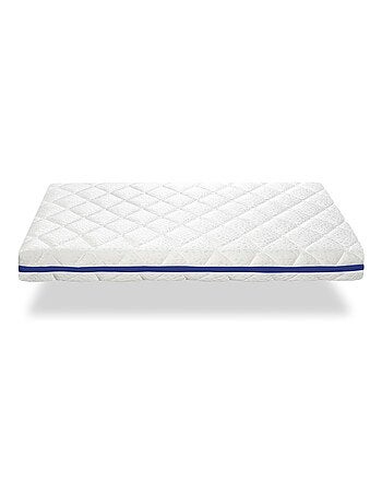 Matelas mousse respirante HERMES, Epaisseur 11 CM, Dehoussable, ergonomique et adaptable