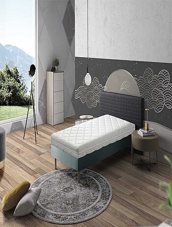 Matelas mousse ‘STAR’ épaisseur 11 cm déhoussable hautement respirant