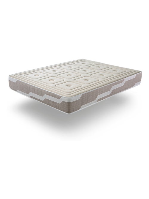 Matelas naturel ressorts ensaches 180X190 ORGANIC NATURA, Épaisseur 27 CM - Kiabi