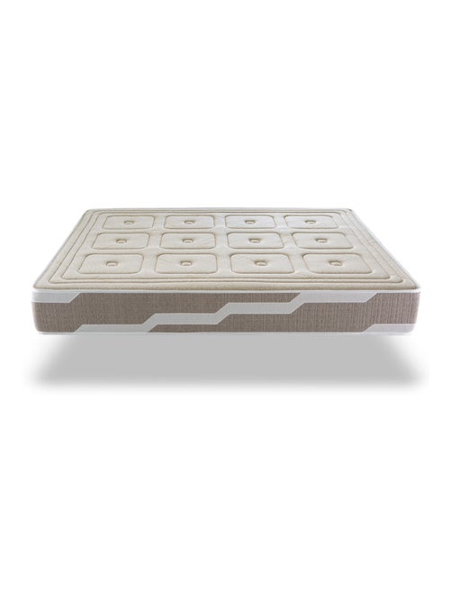 Matelas naturel ressorts ensaches 180X190 ORGANIC NATURA, Épaisseur 27 CM - Kiabi