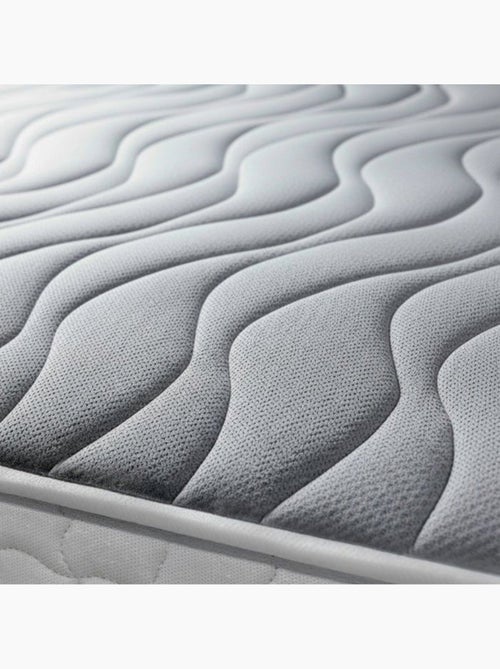 Matelas orthopédique - the white stone - white stone - 80 x 190 cm - 22 cm - mémoire 9 zones - Kiabi