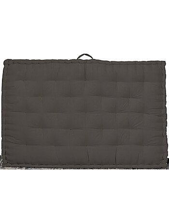 Matelas palette capitonné 80x120cm, Anthracite