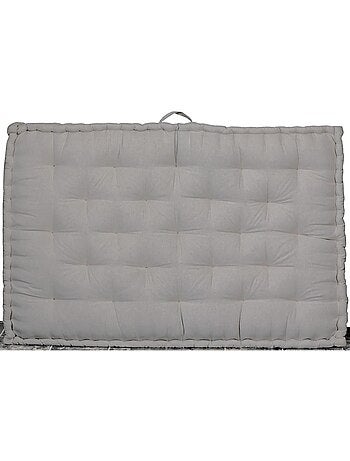 Matelas palette capitonné 80x120cm, Anthracite
