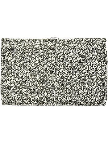 Matelas palette capitonné 80x120cm, Anthracite