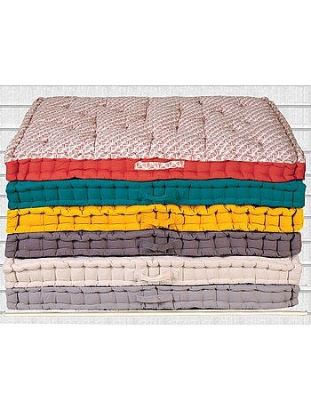 Matelas palette capitonné 80x120cm, Anthracite
