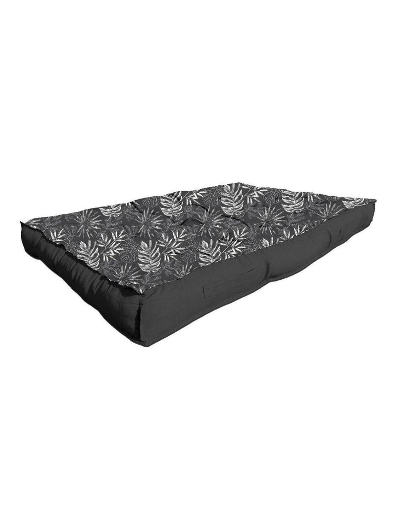 Matelas palette floral 'SPIRIT GARDEN' 'TODAY' Noir - Kiabi